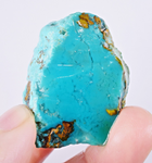152cts GEM SILICA CHRYSOCOLLA LILY MINE PERU MULTICOLOR CHALCEDONY ROUGH SB117