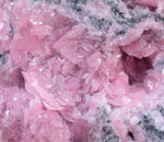 11.3cms RHODOCHROSITE ROSETTE PERU PINK CRYSTALS HUANZALA MINE MINERAL RB470