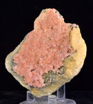 7.8cm RHODOCHROSITE GEODE SPHALERITE PYRITE QUARTZ MOROCOCHA PERU RB602
