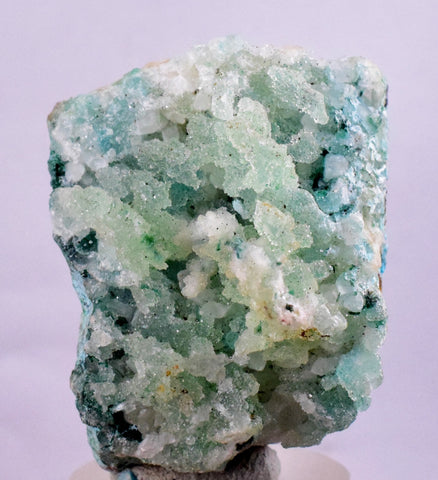 3.7cms DRUZY CHRYSOCOLLA QUARTZ LILY MINE PERU COPPER 2000 DISCOVERY DB27