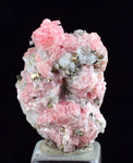 2.3cms RHODOCHROSITE FLUORITE PYRITE CRYSTAL RHOMBOHEDRAL SUPER MINIATURE RB305