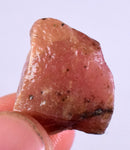 7.2grams GEM RED RHODOCHROSITE ROUGH ORTIZ  PERU GEMSTONE MINERAL SPECIMEN RB183