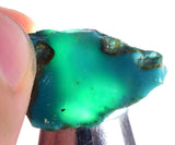 16.5cts GEM SILICA CHRYSOCOLLA CHALCEDONY LILY MINE PERU ROUGH SB175