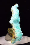 3.4cm SHATTUCKITE ON SELENITE PICKERINGITE CRYSTALS COLOR PERU CHRYSOCOLLA TB70