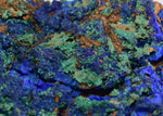 13cms AZURITE MALCHITE CRYSTALS PERU MINERAL SPECIMEN CUSCO UB138