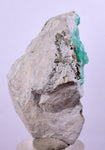 4.9cms GEM EMERALD CRYSTAL PYRITE CALCITE QUARTZ COLOMBIA MINERAL SPECIMEN EB35