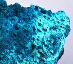 8cms BLUE MALACHITE BOTRYOIDAL PERU CRYSTALS GRAPE SPHERES SHINY UB199