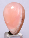 12.5cts GEM PINK OPAL CABOCHON PERU TRANSLUCENT JEWELRY PENDANT BB314