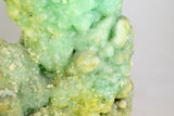 22cm MELANTERITE VOLCANO HOLE INSIDE STALACTITE CHALCANTHITE CRYSTAL PERU  FB77