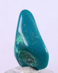 8carats GEM SILICA CHRYSOCOLLA CHALCEDONY LILY MINE PERU SCENIC TUMBLED BB51