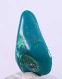 8carats GEM SILICA CHRYSOCOLLA CHALCEDONY LILY MINE PERU SCENIC TUMBLED BB51