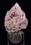 4.3cms RHODOCHROSITE ROSETTE PYRITE QUARTZ PERU PINK CRYSTALS RB342