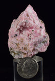 4.3cms RHODOCHROSITE ROSETTE PYRITE QUARTZ PERU PINK CRYSTALS RB342