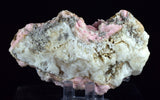 10cms RHODOCHROSITE ROSETTE PYRITE CRYSTALS PERU MINERAL SPECIMEN RB580