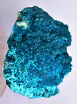 8cms BLUE MALACHITE BOTRYOIDAL PERU CRYSTALS GRAPE SPHERES SHINY UB199