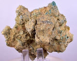 7.5cms DRUZY CHRYSOCOLLA CALCITE PERU COPPER 2000 DISCOVERY DB111