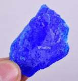 4.1cms CHALCANTHITE CRYSTAL LAB GROW MINERAL SPECIMEN PERU F26