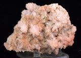 9.1cms ROSE DRUZY QUARTZ BRIGHT CRYSTALS CATHEDRAL BOTRYOIDAL PERU NEW FIND QB73