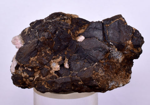 5.2cms ALABANDITE CRYSTALS PERU GEM UCHUCHACCUA MINE MINERAL SPECIMEN HB156