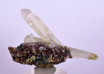 5.1cms PREMIUM EPIDOTE QUARTZ AXINITE CRYSTALS PERU AESTHETIC COLLECTOR CB135