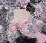 6.4cms RHODOCHROSITE ROSETTE PERU PINK CRYSTALS HUANZALA MINE MINERAL RB468