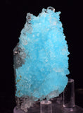6.7cms NATURAL  SKY BLUE SALAMMONIAC LECONTITE CHILE CRYSTALS MINERAL UB277