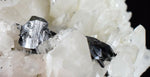 5.6cms HUBNERITE QUARTZ CRYSTALS MINERAL SPECIMEN COLLECTOR PERU MB06