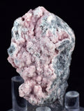5.2cms RHODOCHROSITE ROSETTE PERU PINK CRYSTALS HUANZALA MINE MINERAL RB568