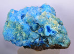 12.3 cms ALUNOGEN CHALCANTHITE PYRITE ROMERITE PERU NATURAL BOTRYOIDAL FB56