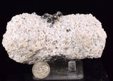 10.3cms PROUSTITE RED RUBY SILVER CALCITE PERU TRANSLUCENT UCHUCCHACUA HB152