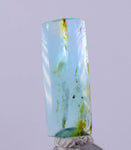 1ct GEM BLUE OPAL SCENIC CABOCHON PERU SEASCAPE PENDANT JEWELRY DENDRITES  BB21