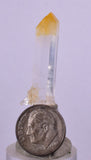 3.5cms QUARTZ HALLOYSITE MANGO COLOMBIA NATURAL CRYSTAL MINERAL SPECIMEN Q64