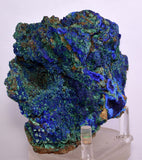 13cms AZURITE MALCHITE CRYSTALS PERU MINERAL SPECIMEN CUSCO UB138