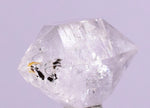 1.5cms HERKIMER DIAMOND ANTHRAXOLITE CRYSTALS MINERAL SPECIMEN PERU QB22