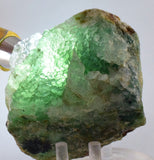 10.5cms DRUZY CHRYSOCOLLA SELENITE  QUARTZ LILY MINE PERU 2000 DISCOVERY DB53