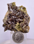5.3cms PREMIUM AXINITE  QUARTZ CRYSTALS PERU AESTHETIC COLLECTOR AB197