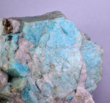 18cms AMAZONITE MICROCLINE QUARTZ CRYSTALS DENDRITES MICA MUSCOVITE PERU EB66