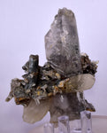 7.9cms GEM QUARTZ NATURAL CHLORITE INCLUDED PHANTOM CRYSTAL PERU  QB78