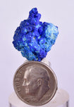 2.3cms AZURITE MALACHITE AZURMALACHITE CRYSTALS PERU MINERAL SPECIMEN UB202