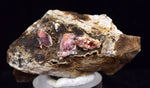 4.8cm RHODOCHROSITE CRYSTALS PERU OLD STOCK UCHUCCHACUA MINERAL SPECIMEN RB605