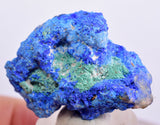 3.6cms AZURITE MALACHITE AZURMALACHITE CRYSTALS PERU MINERAL SPECIMEN UB201