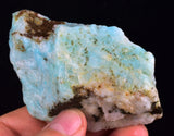 126 Gram AMAZONITE ROUGH PERU HIGH QUALITY MINERAL SPECIMEN NATURAL EB81
