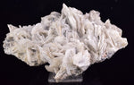 18cms BARITE CRYSTALS SPHALERITE PERU SHINY TRANSLUCENT MINERAL SPCIMEN EB64