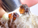5.8 cms SPHALERITE BARITE QUARTZ GEM PERU CRYSTALS DISPLAY OR TO CUT IT MB105