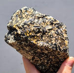 2.5KG MAGNESIOHASTINGSITE CRYSTALS HORNBLENDE PERU BLACK EDENITE HUDSONITE IB40