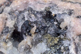 5.6cm ACANTHITE RHODOCHROSITE CHALCOPYRITE PYRARGYRITE QUARTZ CRYSTAL PERU HB182