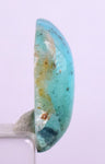 6.5ct GEM BLUE OPAL SCENIC CABOCHON PERU SEASCAPE PENDANT JEWELRY BB101