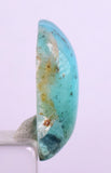 6.5ct GEM BLUE OPAL SCENIC CABOCHON PERU SEASCAPE PENDANT JEWELRY BB101