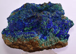 13cms AZURITE MALCHITE CRYSTALS PERU MINERAL SPECIMEN CUSCO UB138