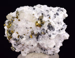 3.8cms APATITE QUARTZ PYRITE CRYSTALS DICKITE PERU HUANZALA AB230
